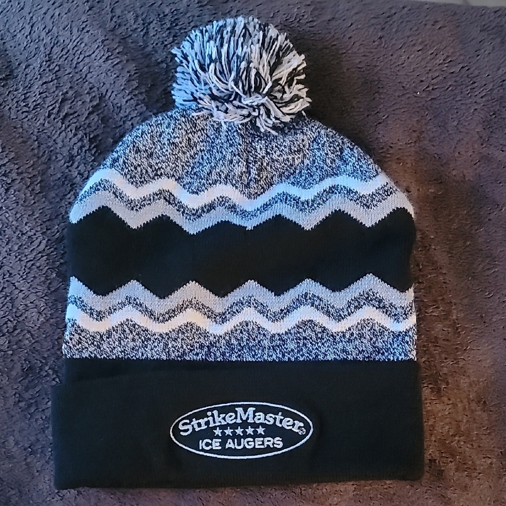 Winter Knit Hat Strike Master Ice Auger New without tags